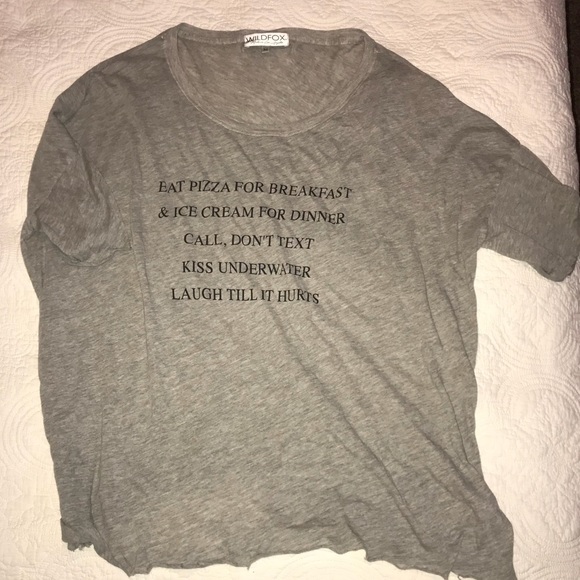 WILDFOX Day-Off List Tee - Picture 2 of 5